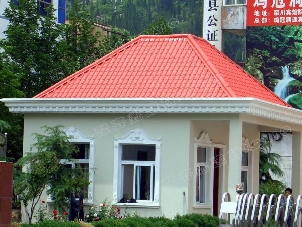 合成樹脂瓦鋪設(shè)時如何進行屋面處理